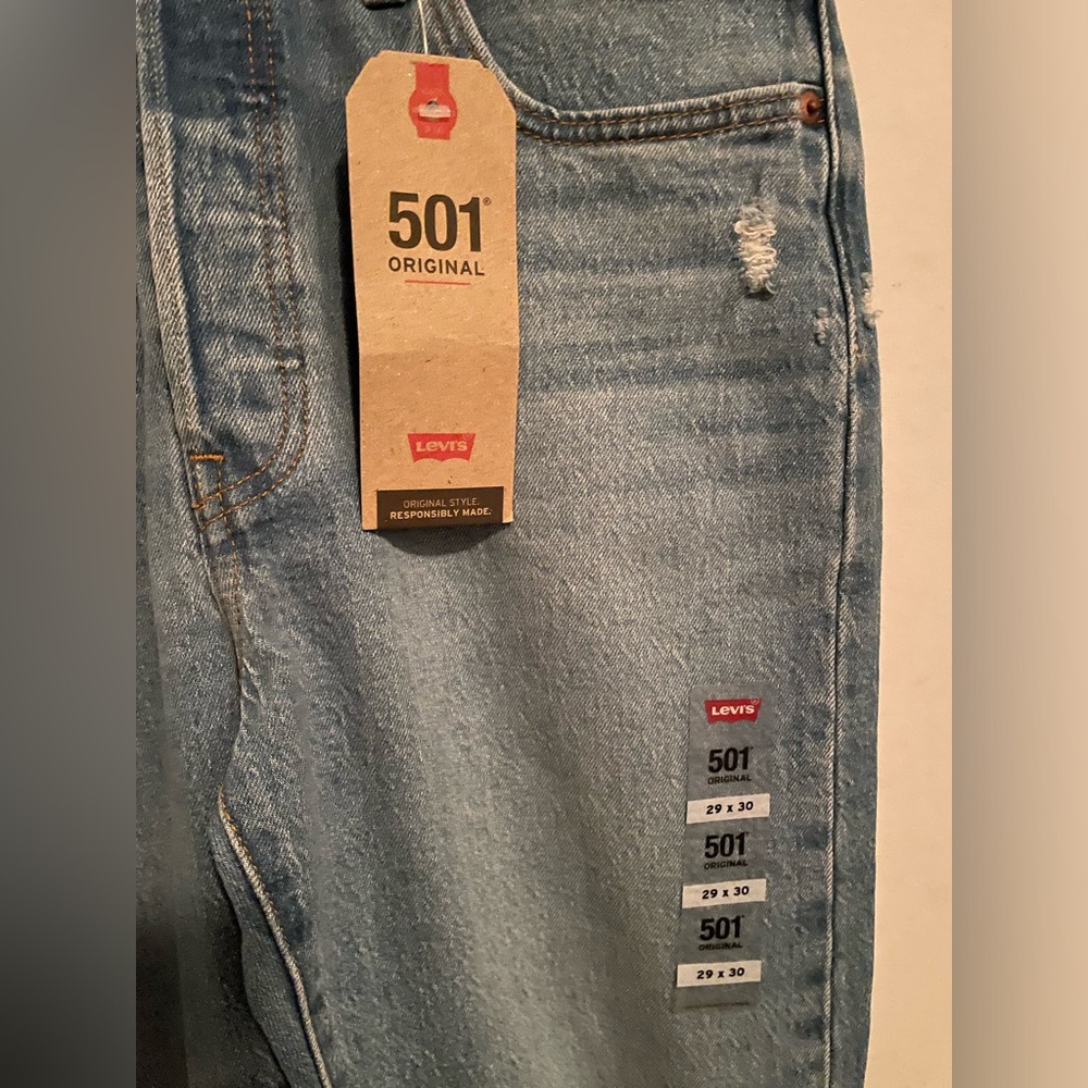 BNWT Levi's Women’s 501 Original Blue Jeans